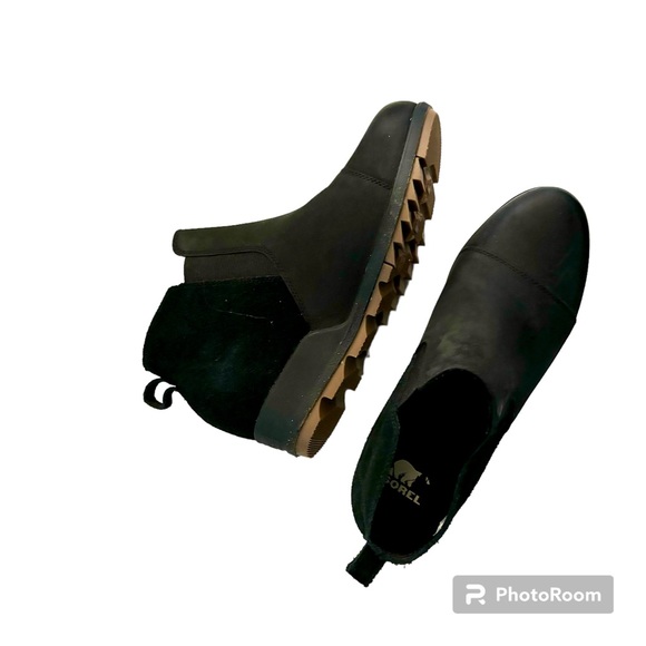 SOREL Evie Pull-On Boot Bootie Black 11 - Picture 4 of 13